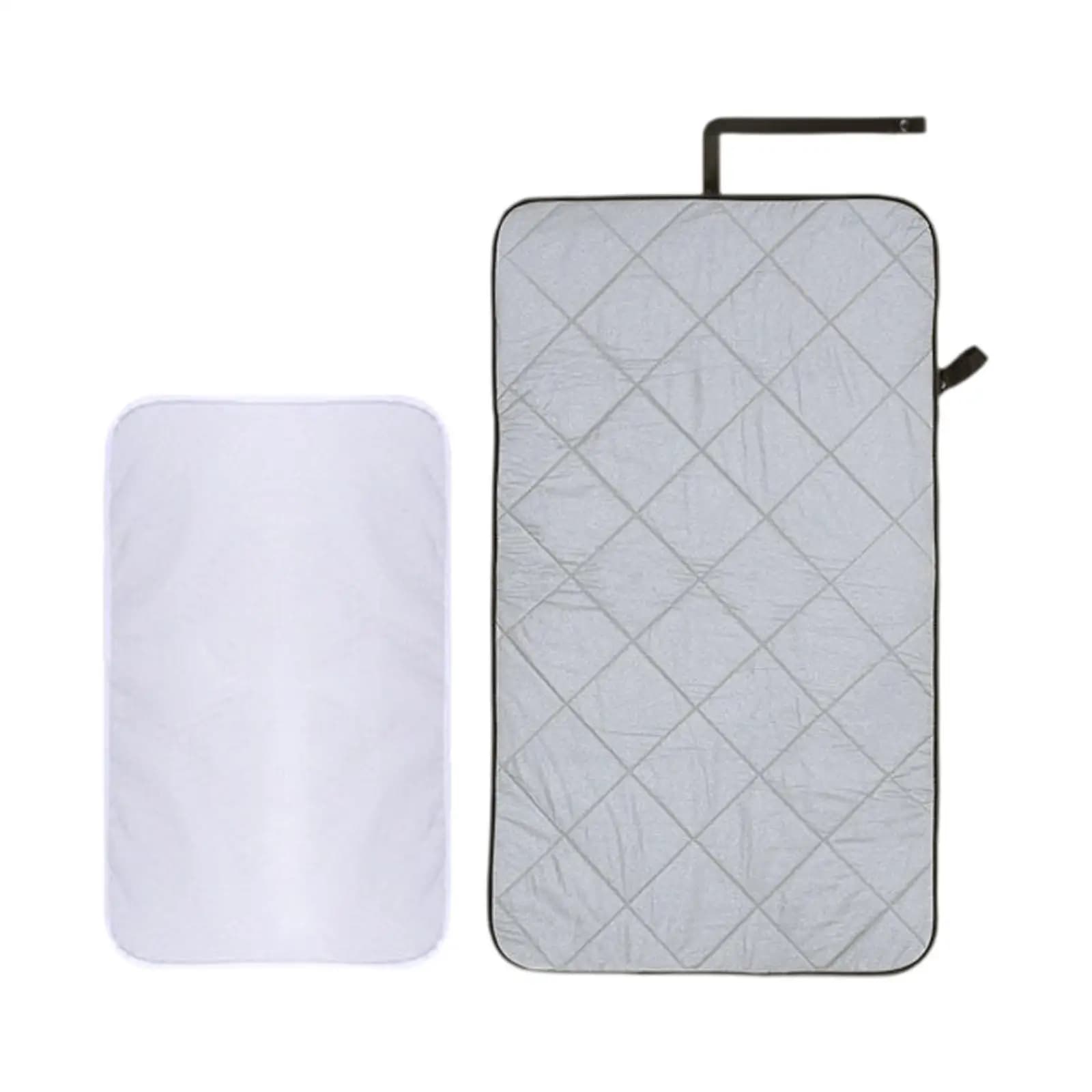 Tappetino da Stiro Portatile Pieghevole Resistente al Calore, Protegge la Superficie, Asse da Stiro Sospesa per Viaggi, Piano di Lavoro, Sala da Cucito, Uso Domestico