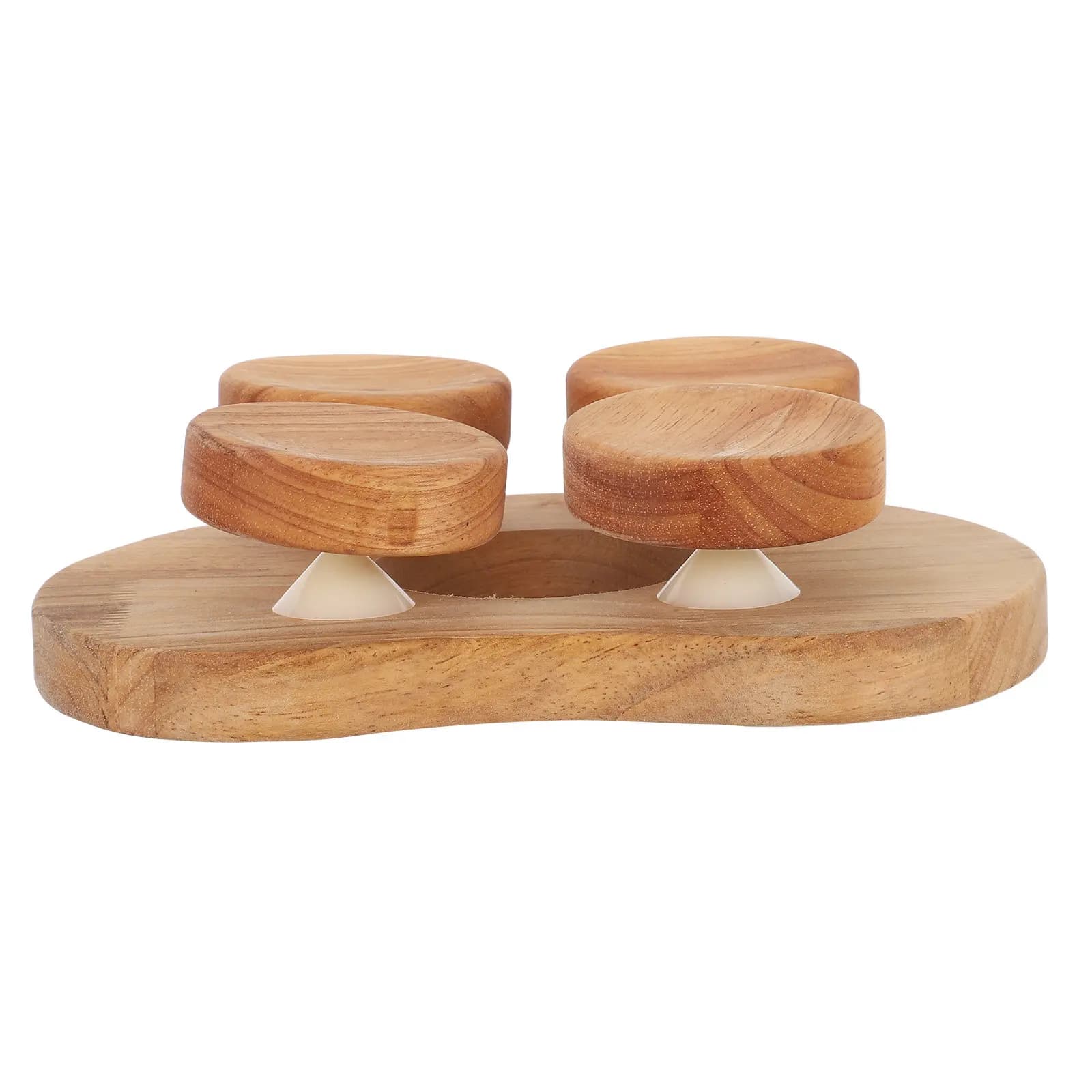 Cuscino Ergonomico in Legno Massello per Sauna, Supporto Lombare per Sedia, Accessori per Bagno Turco e Spa, Cuscino per la Parte Bassa della Schiena, Poggiatesta per Sauna