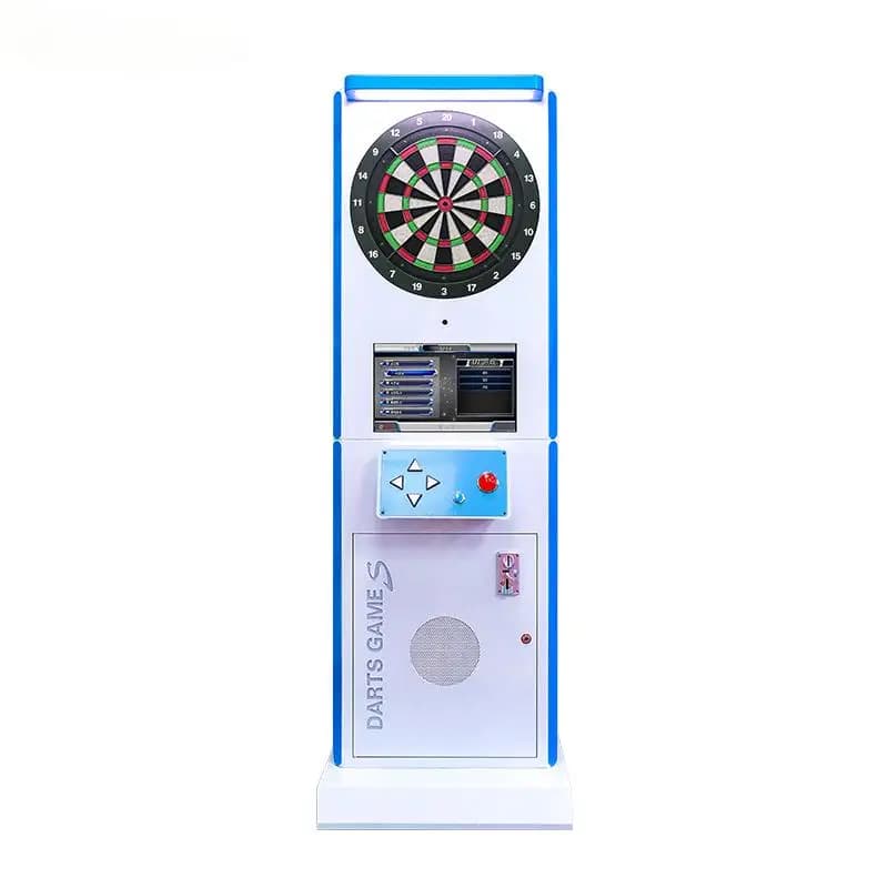 Professional LCD Display Electronic Dartboard Machine Coin Operated Games 12 Darts 100 Extra Tips 110-240V