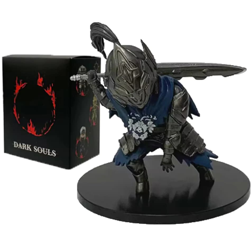 Regali Giocattolo Q version Dark Souls Anime Action Figure Solaire Artorias Ornstein Fire Keeper Bambola Statuetta Anime Modellino Giocattolo per Ragazzo