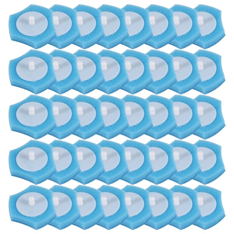 【Hot Cake】 Sistema di pulizia WC usa e getta Ricarica lavabile per WC usa e getta Ricariche lavabili con spazzola fresca - 40 ricariche