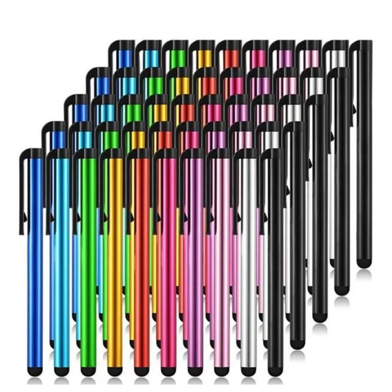 Penna stilo touch screen da 2/4 pezzi per iPad iPhone, penna touch capacitiva con clip per smartphone e tablet