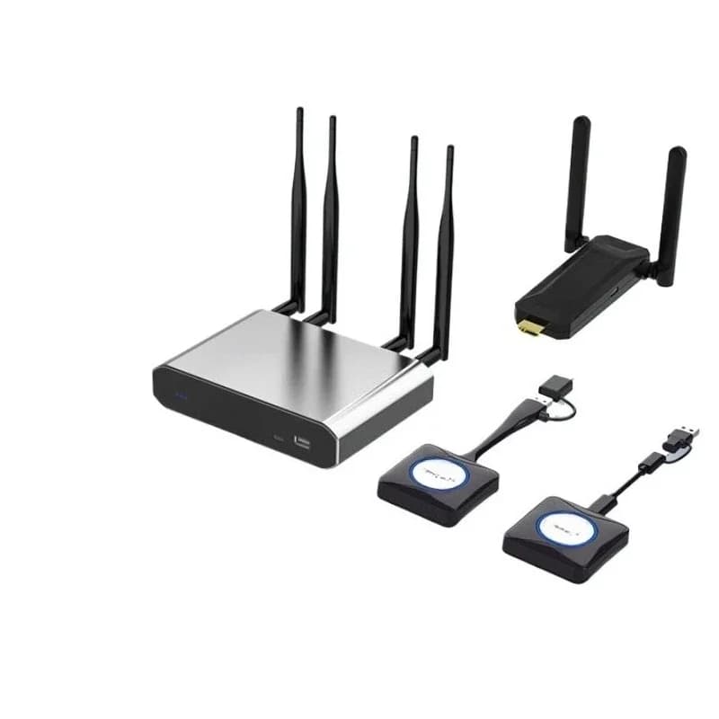 Proiettore per schermo wireless Cavo HDMI trasmissione telefono cellulare computer tablet conferenze ufficio USB stessa schermo 4K alto