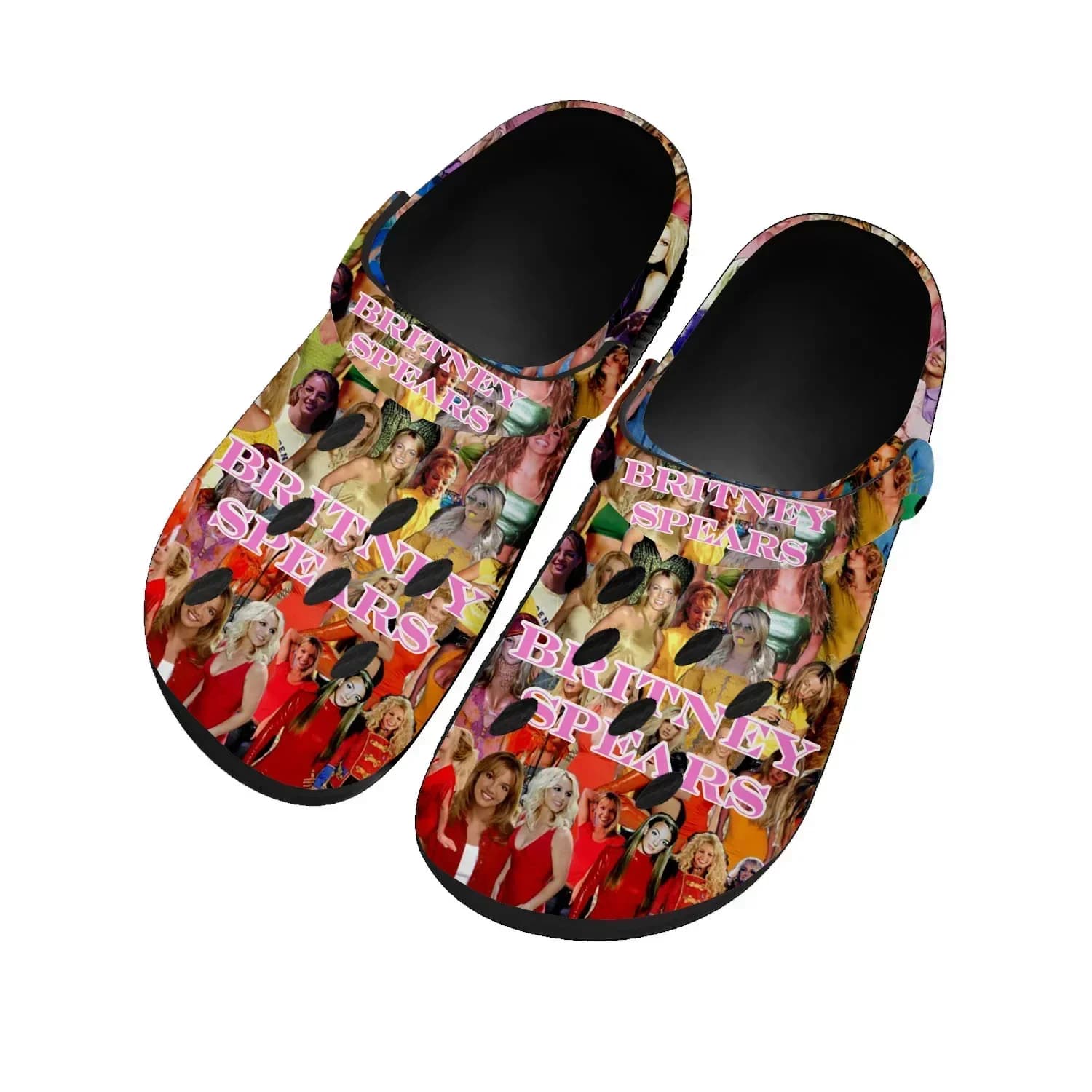 Britney Spears Home Clog Mens Women Youth Boy Girl Sandals Shoes Garden Bespoke Customized Breathable Shoe Beach Hole Slippers
