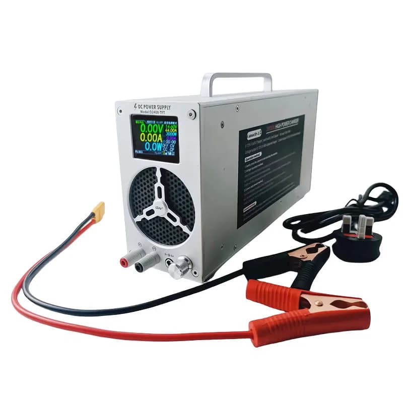 Powerful DDP Quick Charger 3000W 0-60V 0-50A 0-120V 0-25A with Adjustable Voltage and Current for Lithium Ion Batteries, LiFePO4 and Piombo-Acido