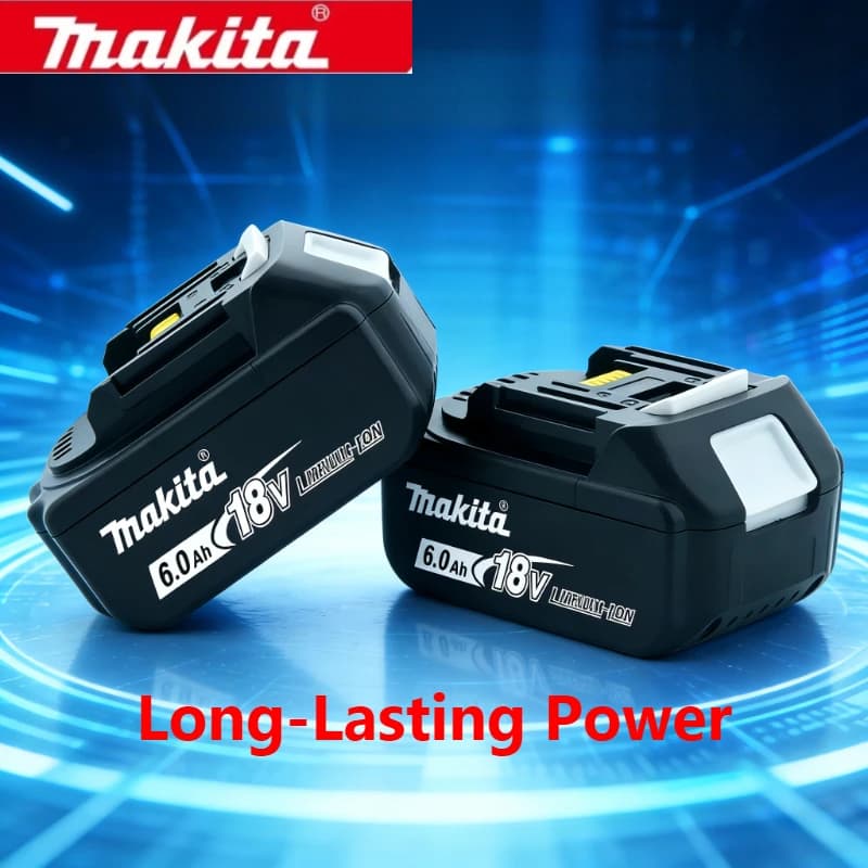Makita 18V 9.0Ah lithium-ion rechargeable battery, is used for Makita 18V B1860B BL1850 cordless tools.