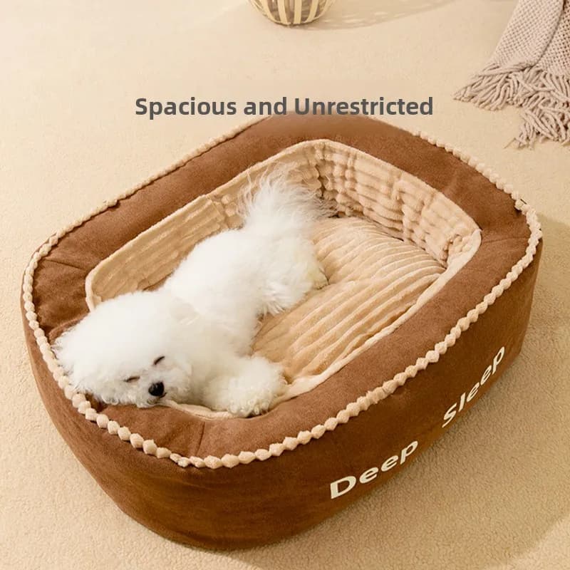 Cuccia per Cani di Piccola Taglia Hippodog, Resistente agli Strappi, Lavabile, Tappetino Universale per Cani Teddy e Bichon, Adatto a Tutte le Stagioni
