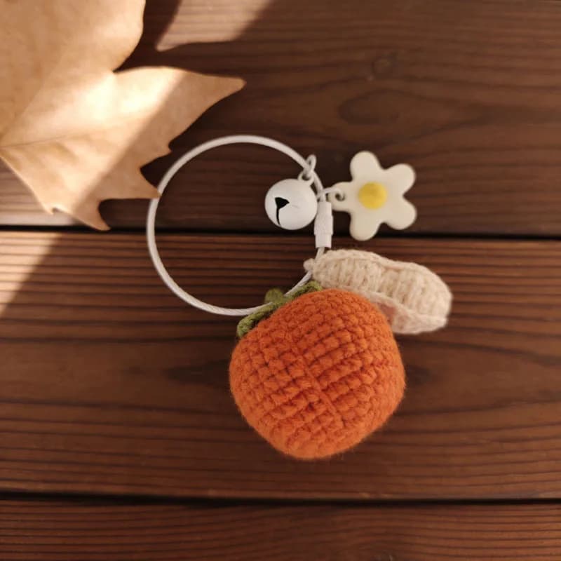 Ornamento a Forma di Cachi, Piccolo Regalo, Decorazione con Frutta Secca per Arredamento Casa e Accessori Festivi