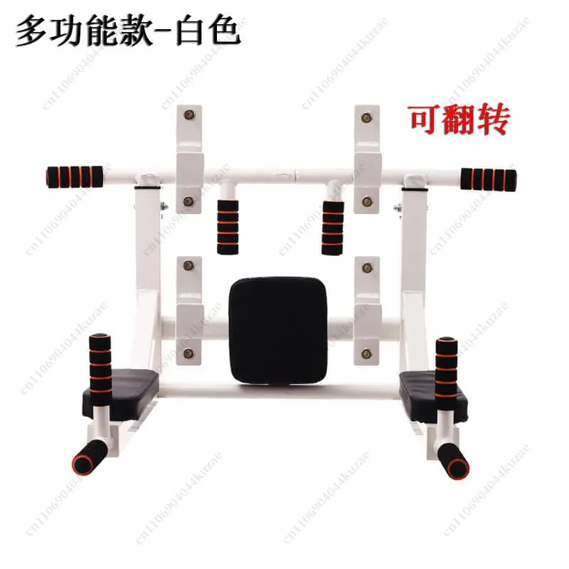 Wall-mounted traction bar, resistant chin-up bar for fitness training at home