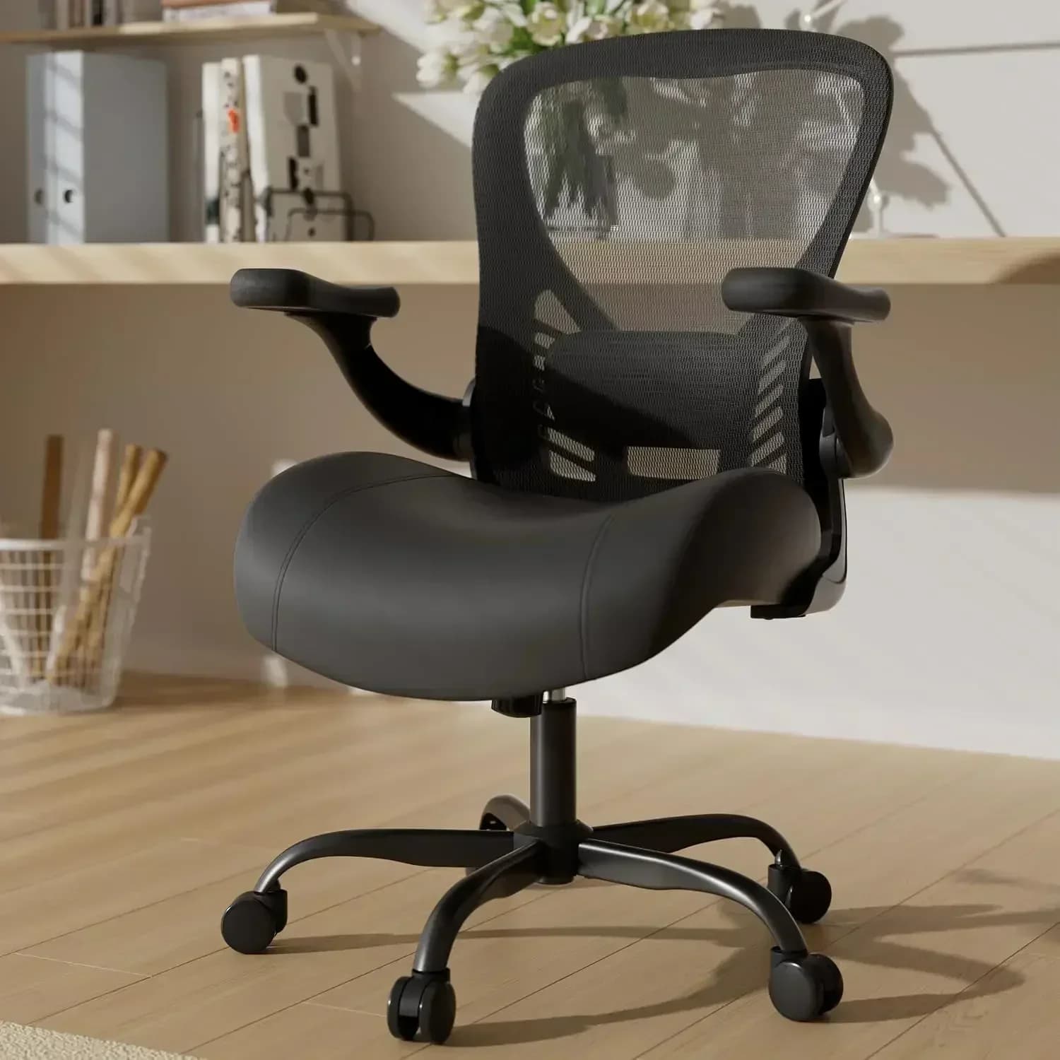 GYI Ergonomic Office Chair with Memory Foam Cushion, Computer Desk Chair