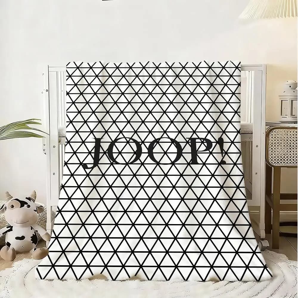 Coperta in flanella J-JoopS alla moda per bambini, morbida, calda, antistatica, lavabile, per tutte le stagioni