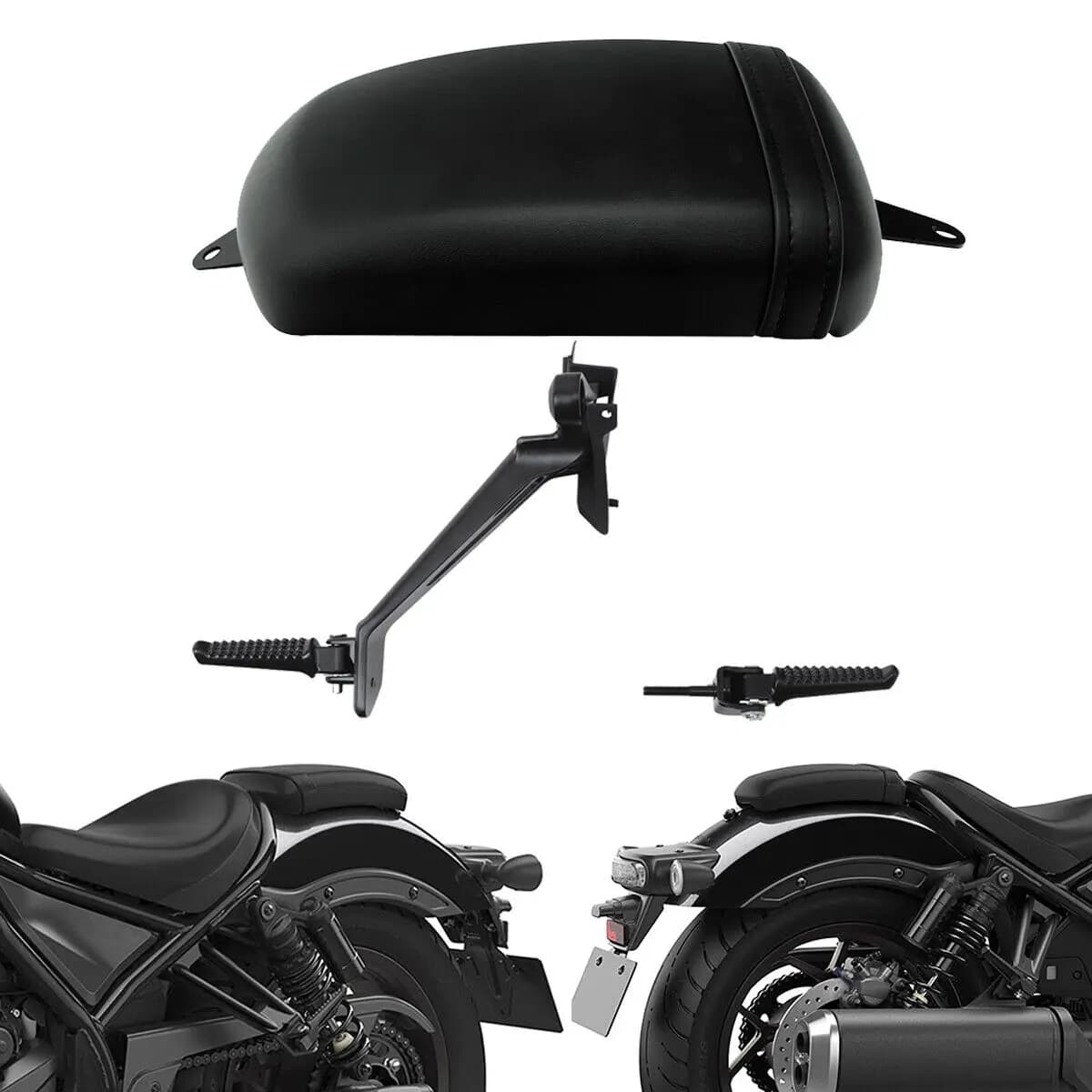 Sedile passeggero e pedane staffa Peg per Honda Rebel 1100 CMX1100 2021-2024 2022 2023 accessori moto