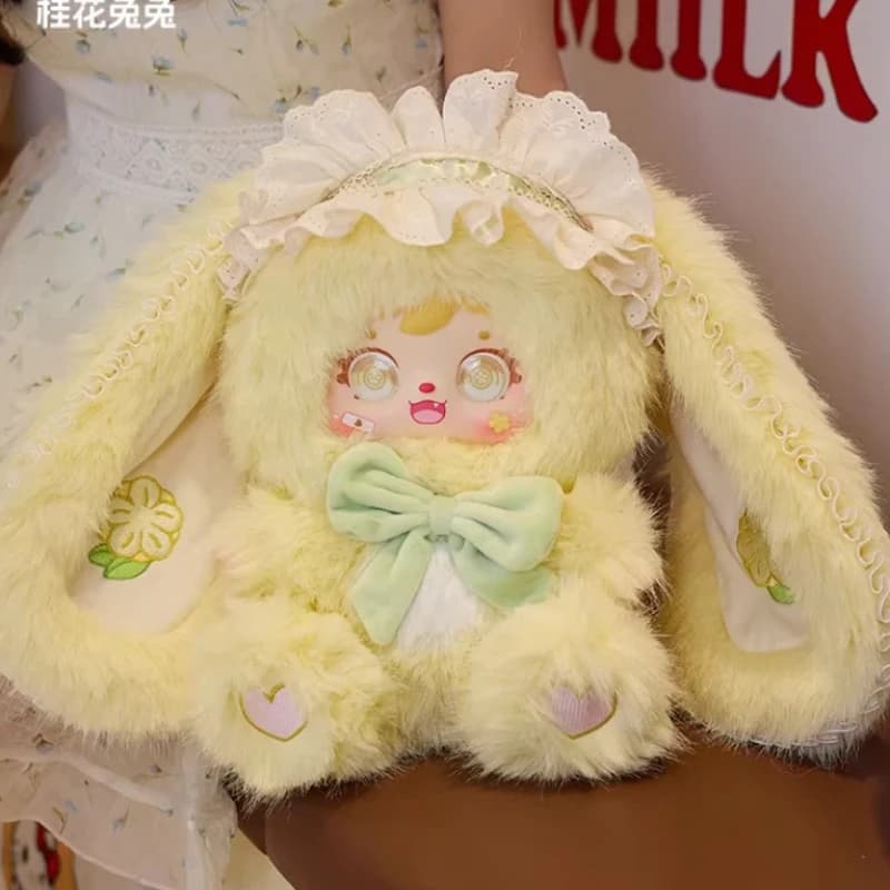Genuine Samuel Rabbit Elf Series Mystery Box Vinyl Doll Blind Box 6 Regular 1hidden Cute Bunny Bag Pendant Sleep Buddy Kids Gift