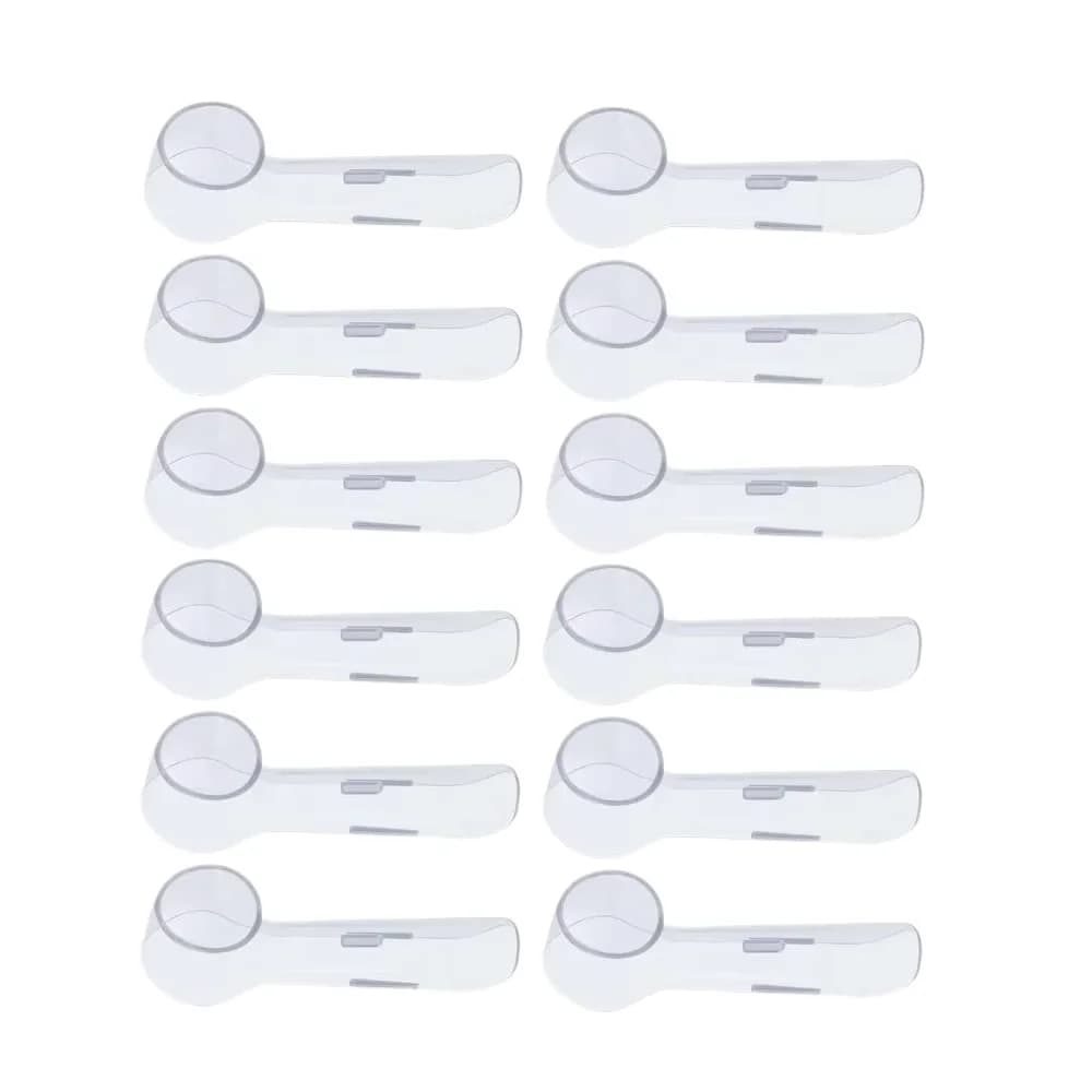Toothbrush Head Dustproof Covers Caps For Oral B Replacement Brush Heads Electric Toothbrush Head Protector 6/12PCS