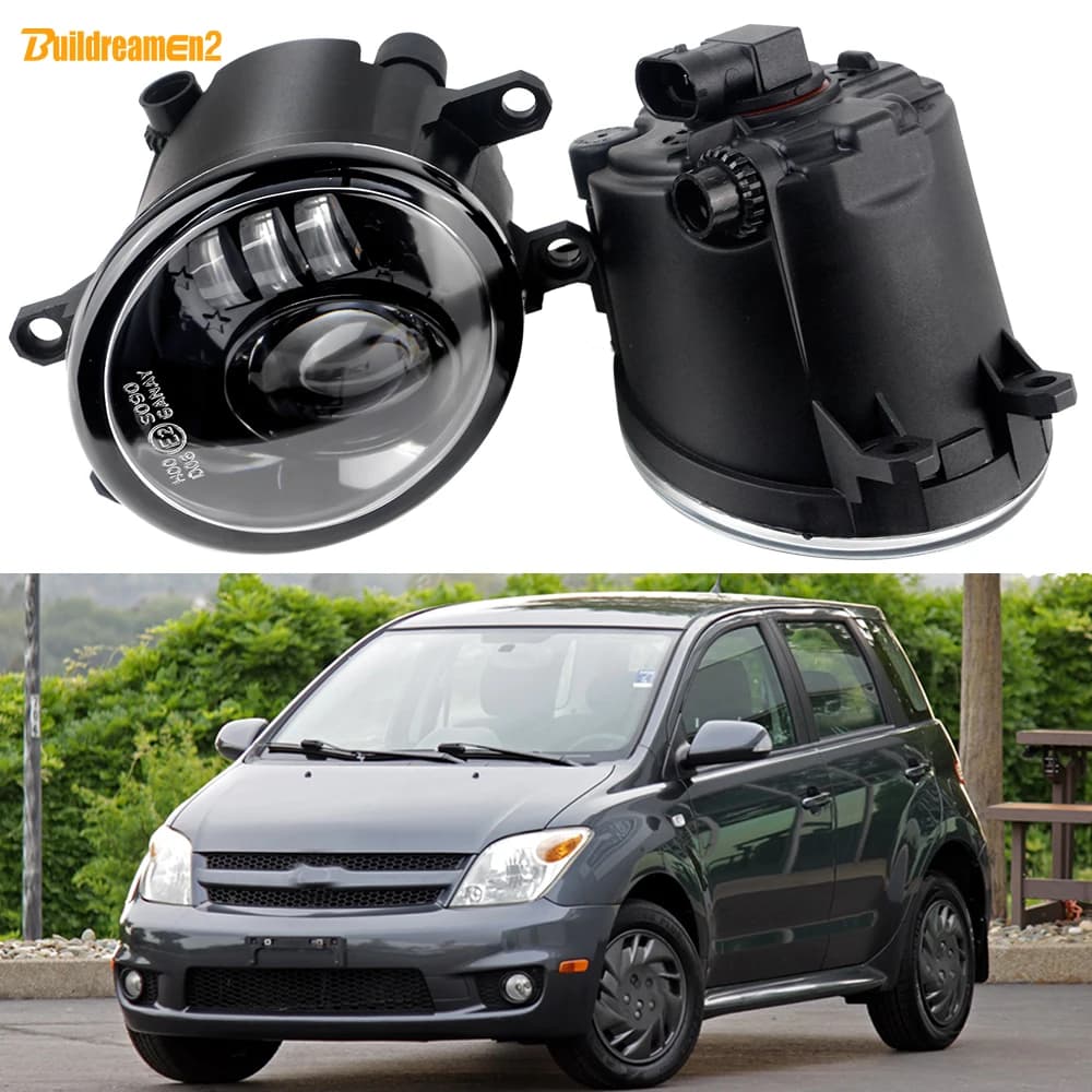 1 paio 30W passeggero per auto + conducente lente LED gruppo fendinebbia lampada di guida DRL sostituzione per Scion xA 2005 2006