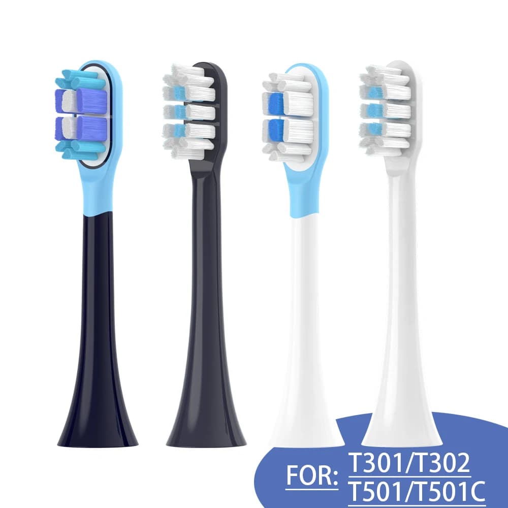 Replacement heads for toothbrush for MIJIA T301/T302/T501 Sonic electric toothbrush Soft bristles with vacuum packaging