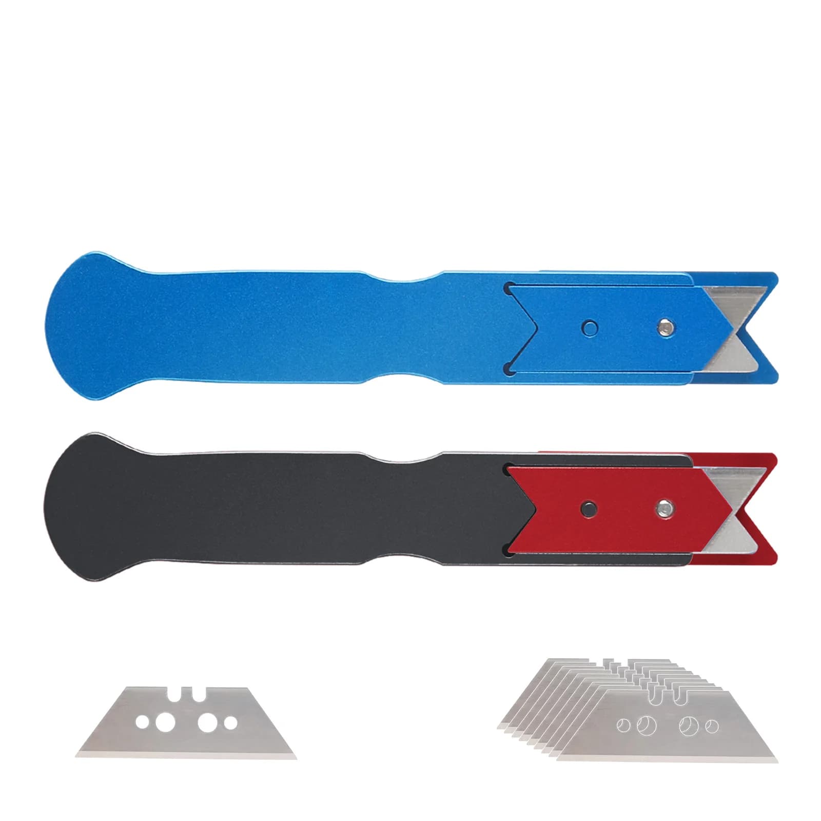 Strumenti per tinta per finestre Coltello da taglio Avvolgimento in vinile Gap Trimmer da taglio Pellicola in lega di alluminio Coltello da taglio per bordi Kit adesivo per pellicola