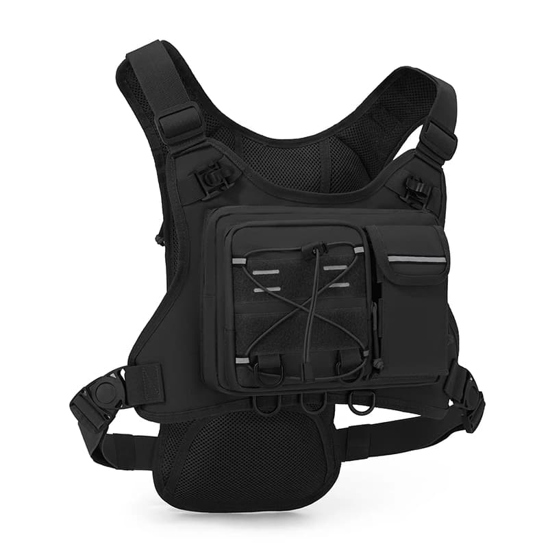 Gilet da Corsa per Uomo e Donna, Borsa da Petto per Idratazione, Ciclismo, Escursionismo, Borsa per Maratona, Zaino Tattico Sportivo da Campeggio