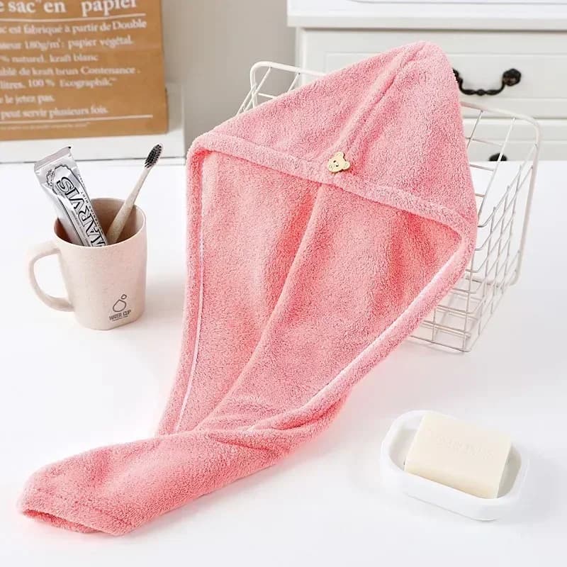 Superfine Fiber Towel Solid Color Towel For Home Bathroom Accessories Bathrobe Hair Towel Quick Towel