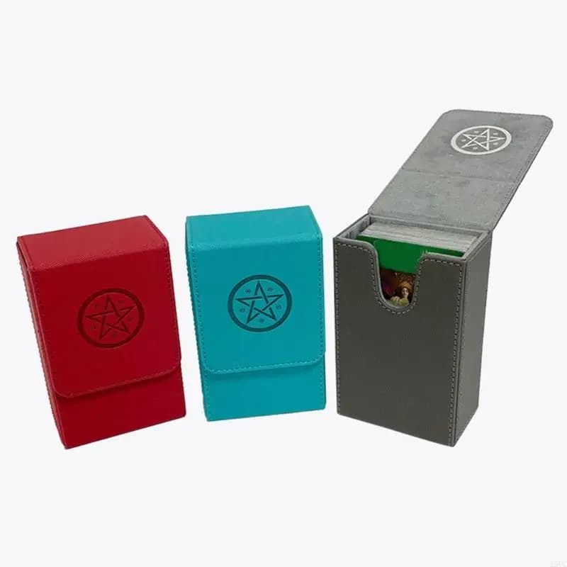 Elegante porta tarocchi in pelle PU con chiusura magnetica Organizzatori portatili