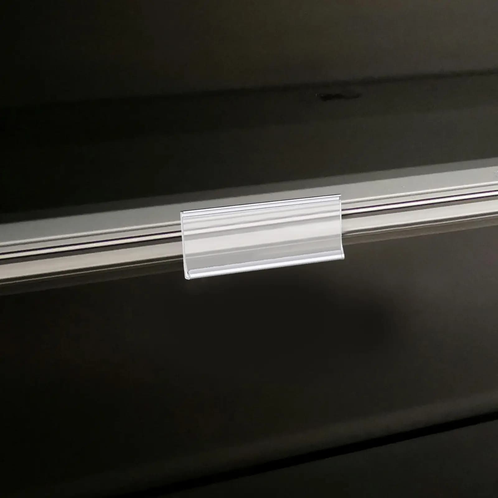 20 Pezzi Portaetichette Adesivi Trasparenti in PVC per Classificazione e Prezzi di Scatole e Contenitori per Ufficio e Biblioteca