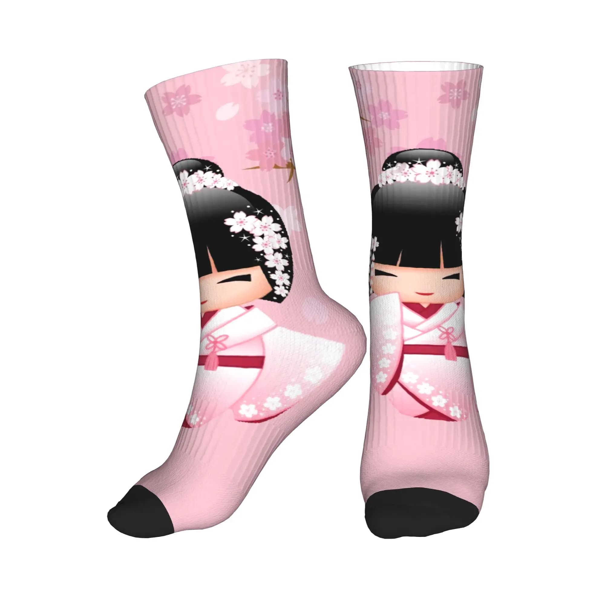 Calzini con fiori di ciliegio giapponesi Sakura, calzini da uomo e da donna, calzini caldi alla moda e originali
