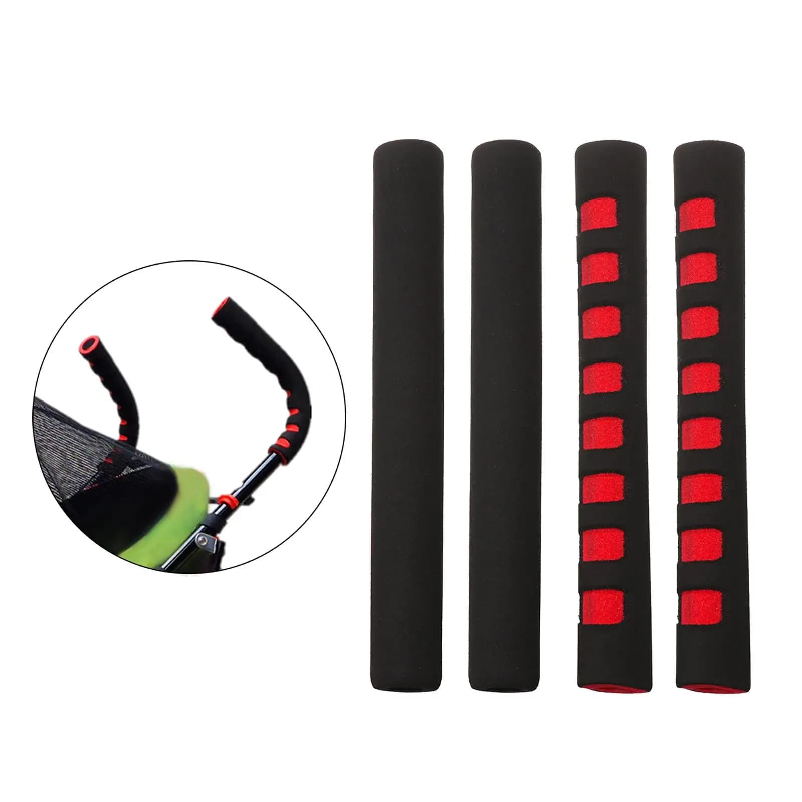 Stroller Handle Armrest Protector Waterproof Handle Protector Stroller Grip Cover Baby Pushchair Handle Covers Accessory