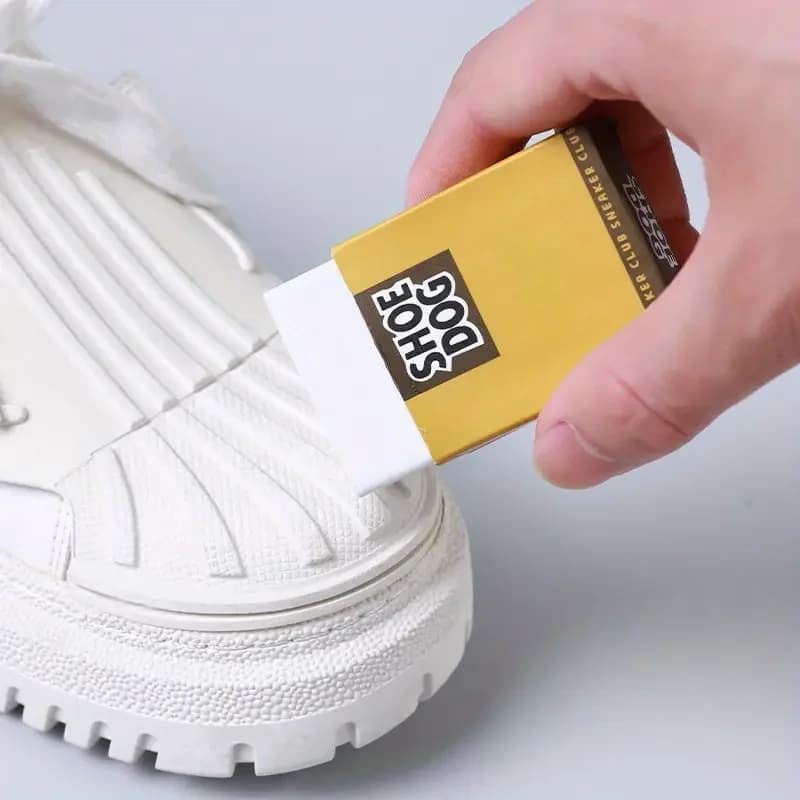 Sneaker Cleaning Eraser, Shoe Stain Removal Pad, Multi-Purpose Shoe Cleaning Stick, Suitable for Use in Living Room and Bedroom