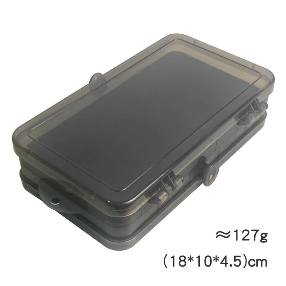 Double-sided Double Sided Fishing Tackle Box Quick Identification Multi Compartments Fishing Storage Boxes Portable Durable