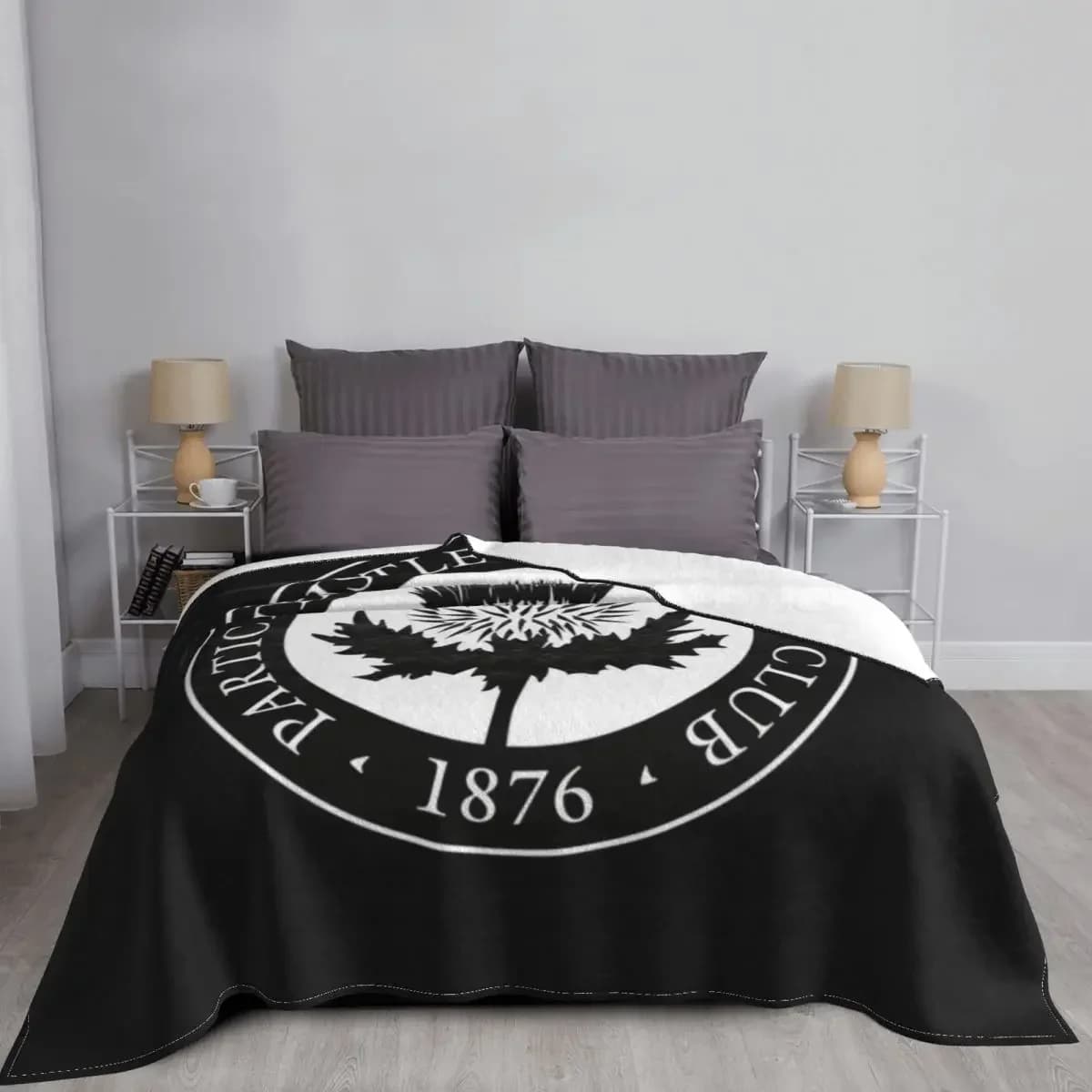 Partick thistle scottish football sports fans Throw coperta Summer Loose Hair coperte