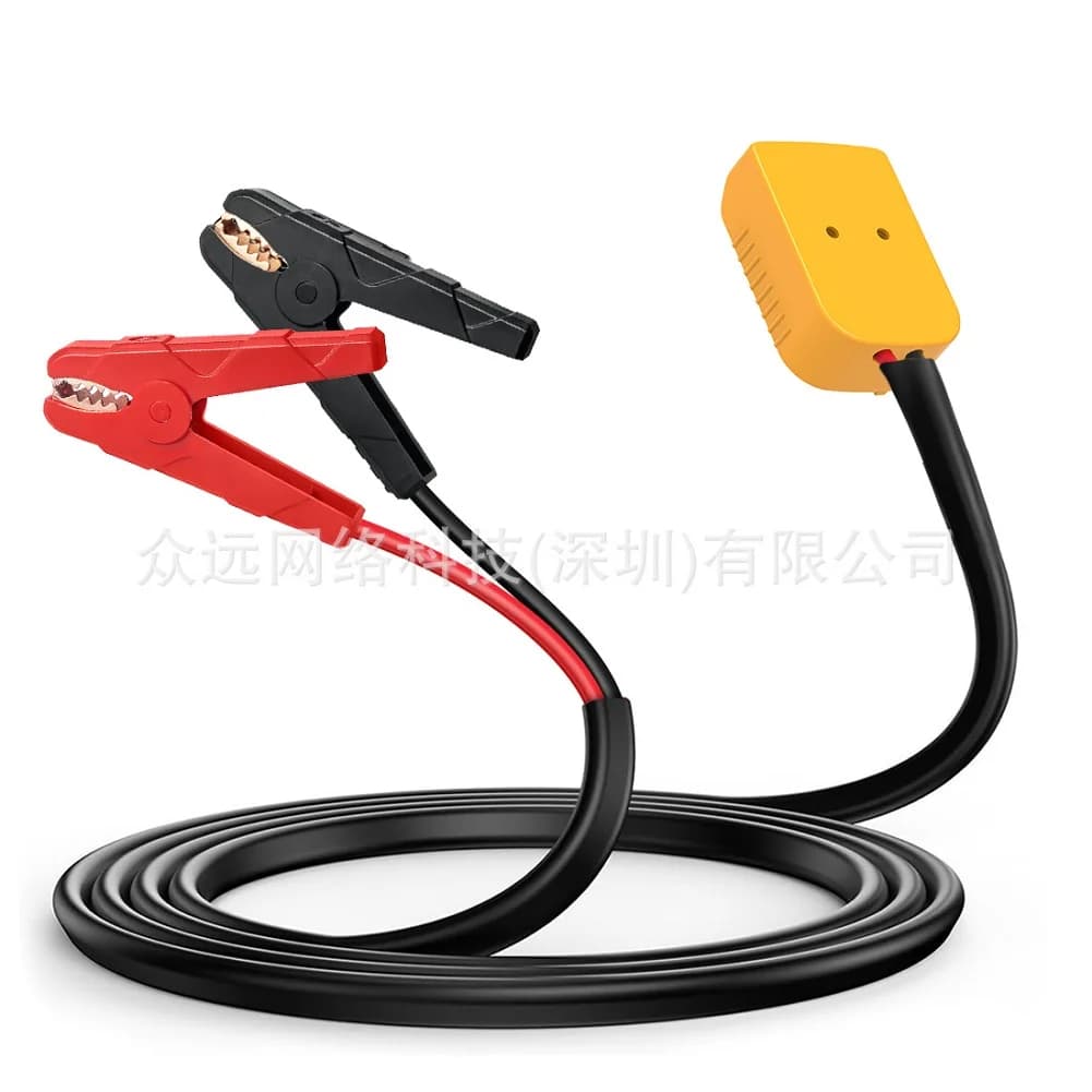 Cavo di Avviamento 8AWG per Auto, Cavo Booster Compatibile con Batterie Dewalt 18V/20V
