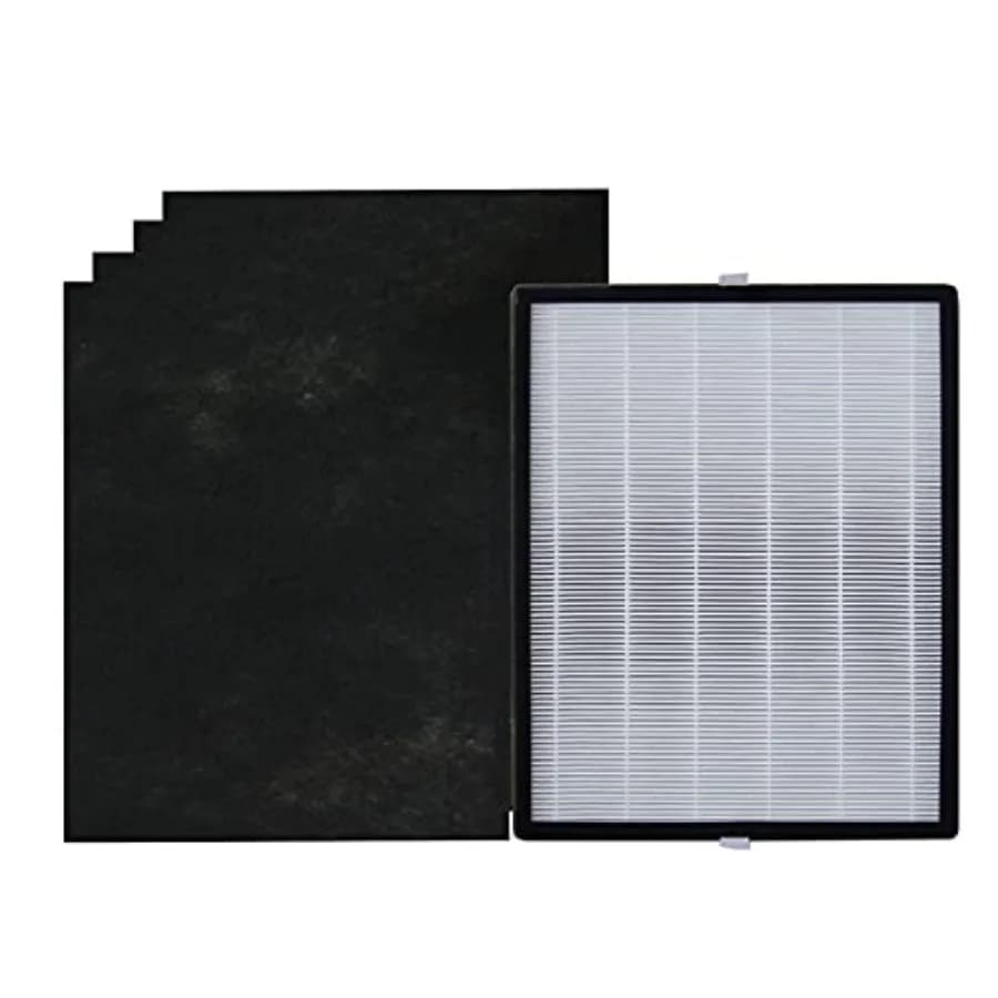Set di filtri di ricambio compatibili con il purificatore d'aria COLZER EPI-328 e il purificatore d'aria Domccy NS-320, H13 HEPA + 4 carboni attivi