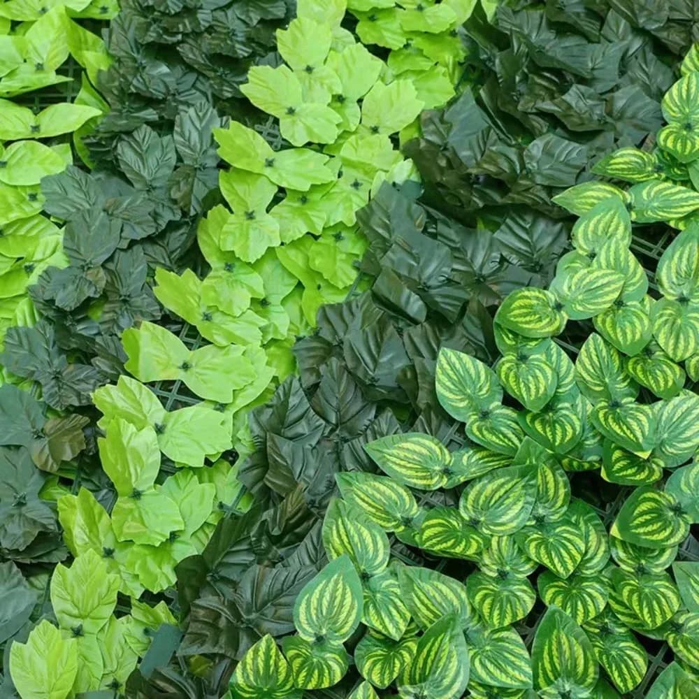 For Home Outdoor Garden Balcony Plant Artificial Ivy Hedge Fence Board Artificial Privacy Fence