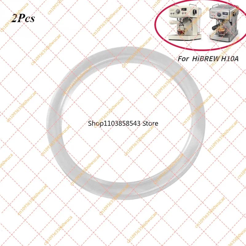 2Pcs Coffee machine brewing head seal for HiBREW H10A semi-automatic coffee maker