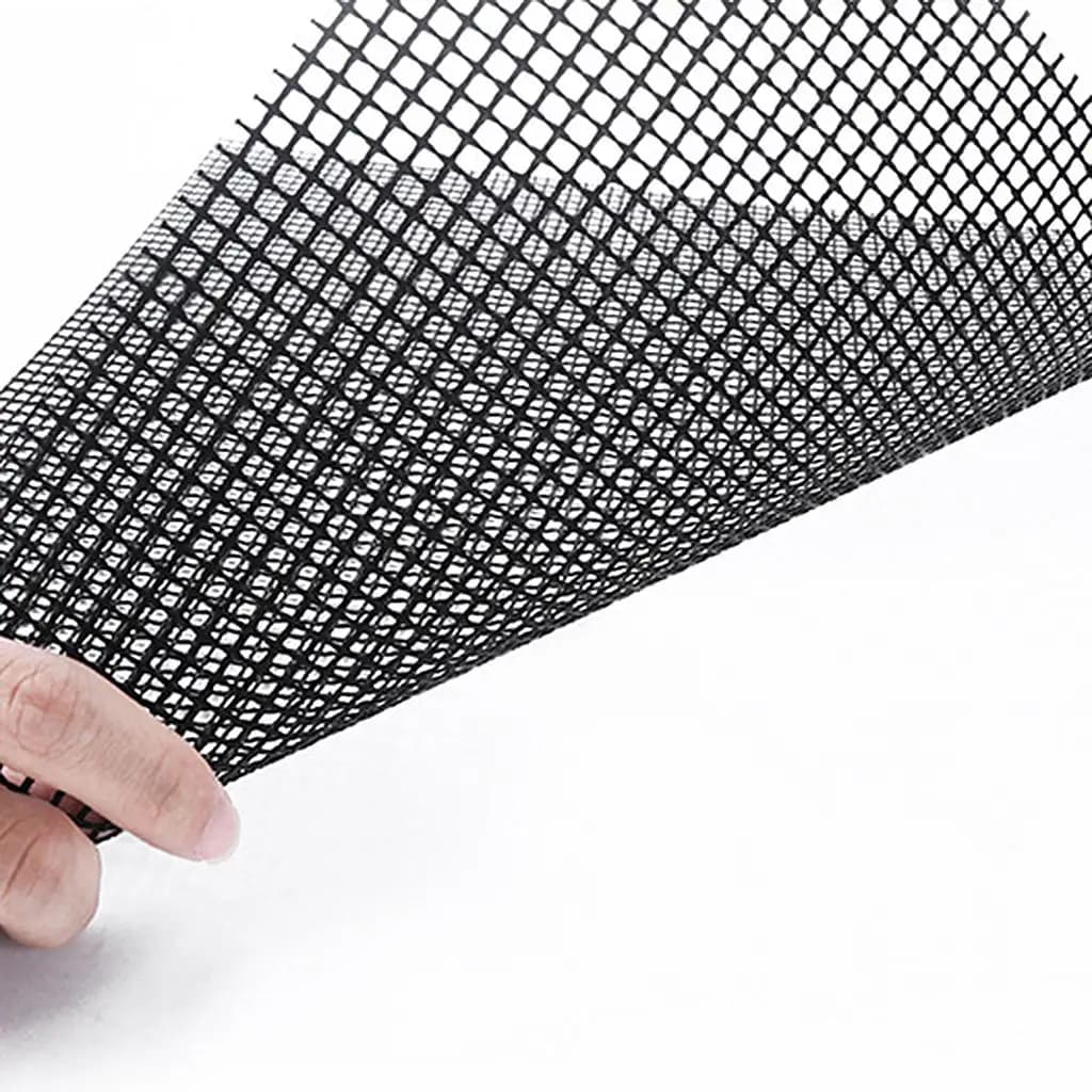 Set of 5 Grill Mesh Mat Glass Fiber Pads Smoker Liner Cook Meat Reusable