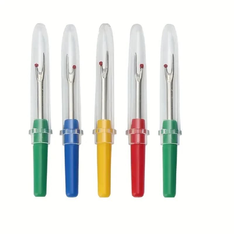 Un set da 5 pezzi di strumenti per ricamo cucito a mano per la casa, tagliacucitura in pelle, adatto per taglierina in pelle, punto croce, artigianato fai-da-te