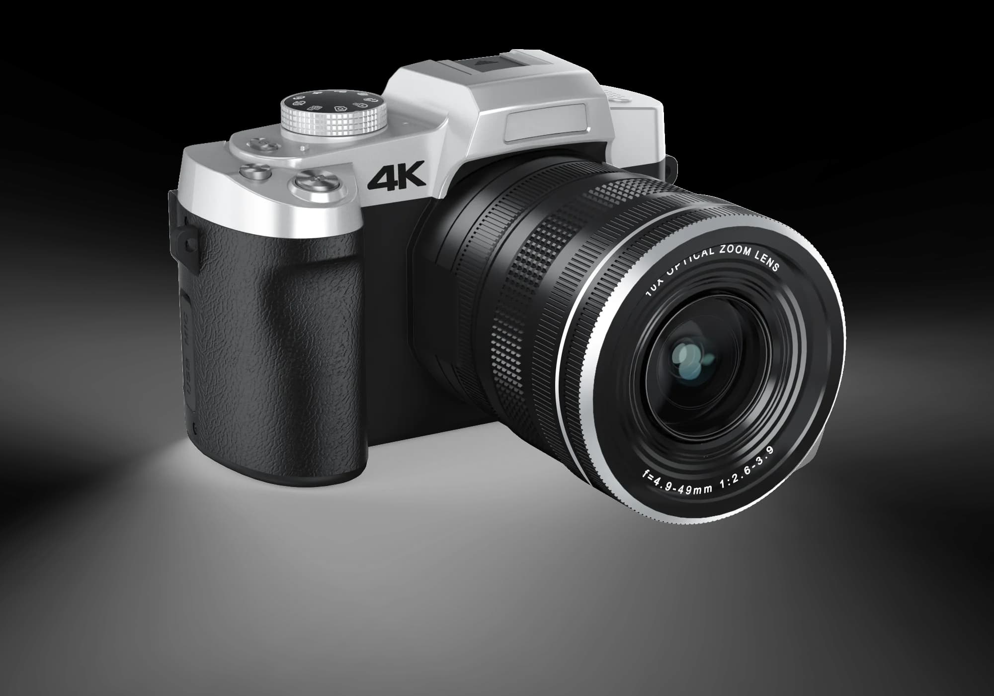 Miglior prezzo Fotocamera digitale con zoom ottico 10x Videocamere da 75 MP Videocamera professionale 4K per fotografia e streaming live