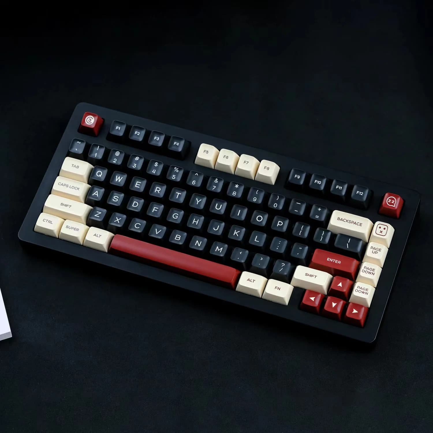 MAIMOOO 150 Keycaps Roma Keycaps ASA ABS Double Shot for MX Alice Mechanical Keyboard with ISO Enter Layout, Gaming Keycap