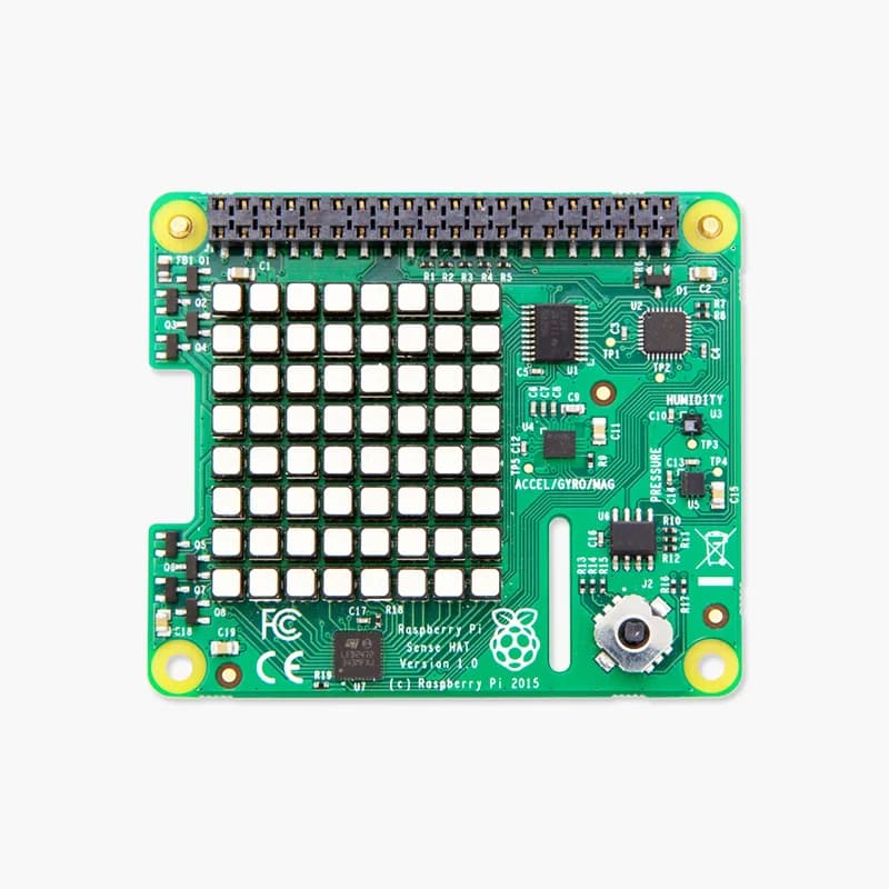 Official Raspberry Pi Sense HAT Kit Directional Pressure Humidity Temperature Sensor Module