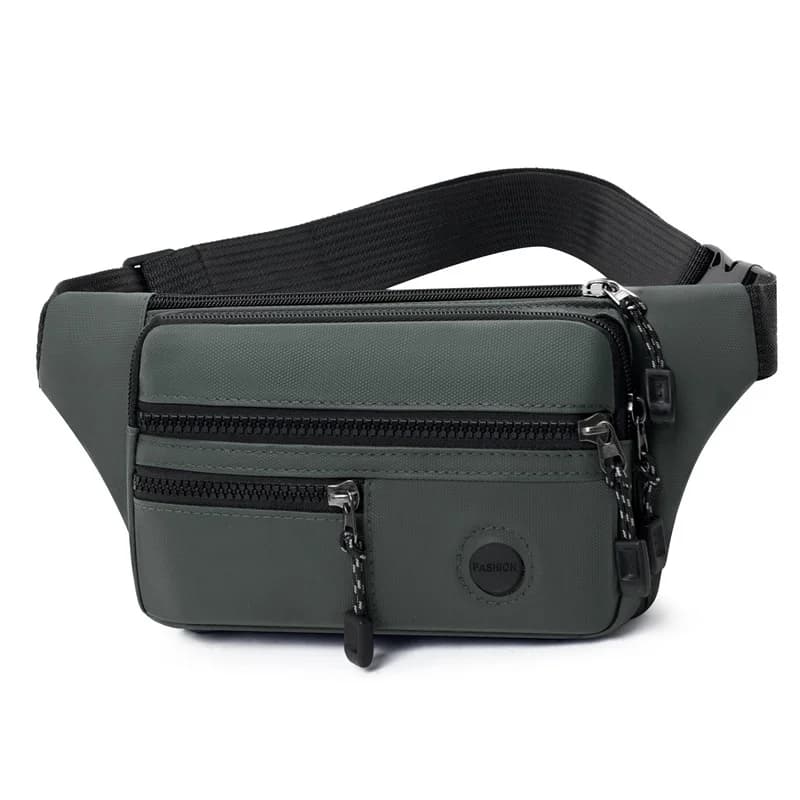 Fashion Unisex Waterproof Waist Bag Pack Male Belt Pouch Ladies Kangaroo Hip Phone Work Purse - Travel Gear for Men and Women