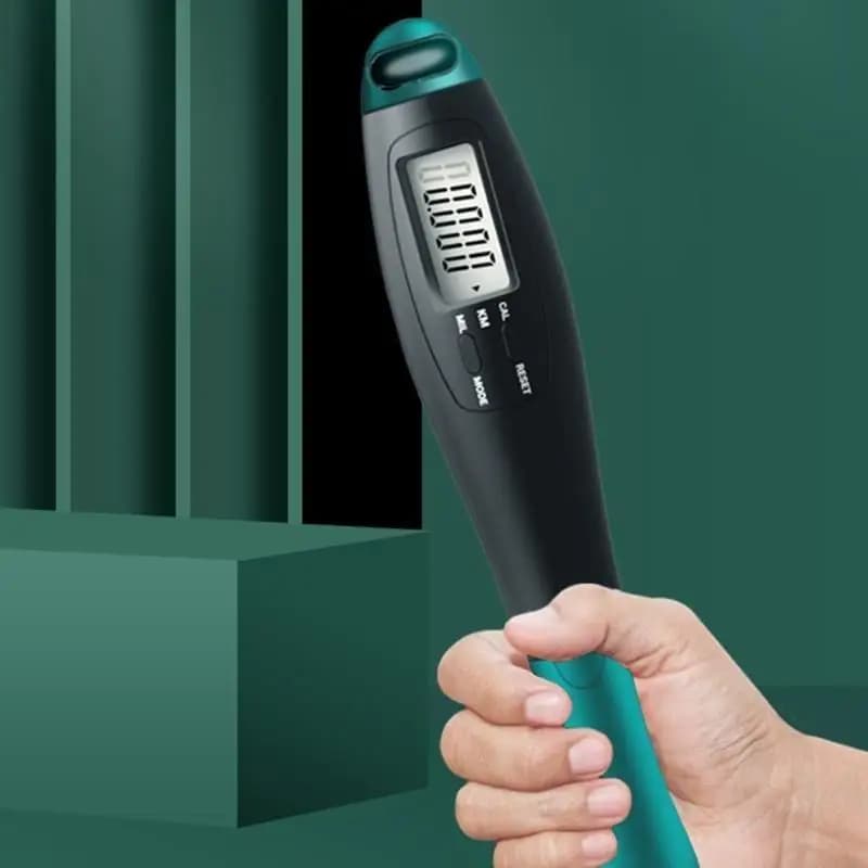 Weighted Jumping Corde with Precision Counter Digital Counting Corda for Removable Jumping for Indoor Exercises