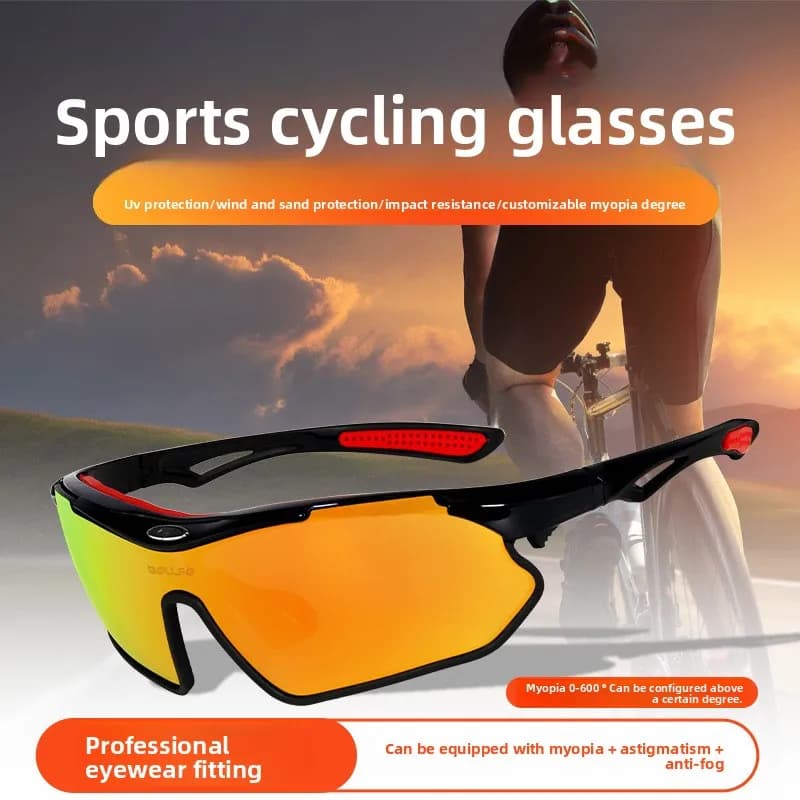 Sports Glasses Men Woman Bike Eyewear Mountain MTB Cycling UV400 Sunglasses Bicycle Road Goggles