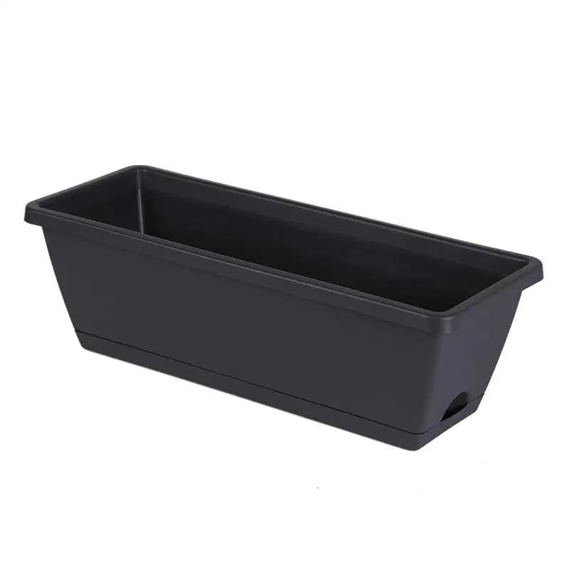 Indoor Self Watering Plant Pot With Absorbent Rope Drainage Base for Vegetables Flowers Home Garden Planting Supplies