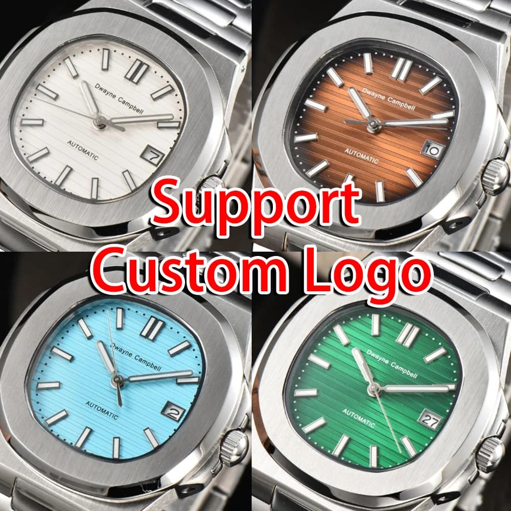 Quadrante dell'orologio con logo personalizzato da 29,7 mm verde luminoso per movimenti della serie NH35 Accessorio per orologio di ricambio da uomo nuovi quadranti multicolori