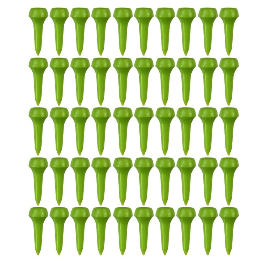 50pcs Multi-Color Golf Ball Pegs Precise Swing Enhance Distance Mushroom Ball Nail Plastic Anti-loss Golf Tee Golf Practice