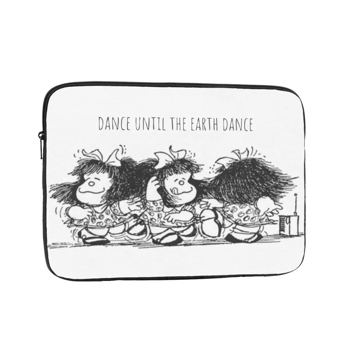 Custodia per laptop 12 13 15 17 pollici Custodia protettiva per notebook Mafalda Dance Music Custodia antiurto