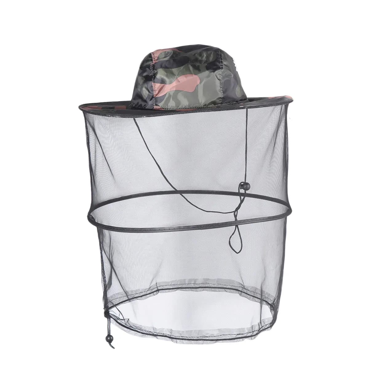 Cappello Anti-Zanzare da Esterno Traspirante ad Asciugatura Rapida con Rete Protettiva Solare per Pesca, Campeggio, Escursionismo e Protezione del Viso