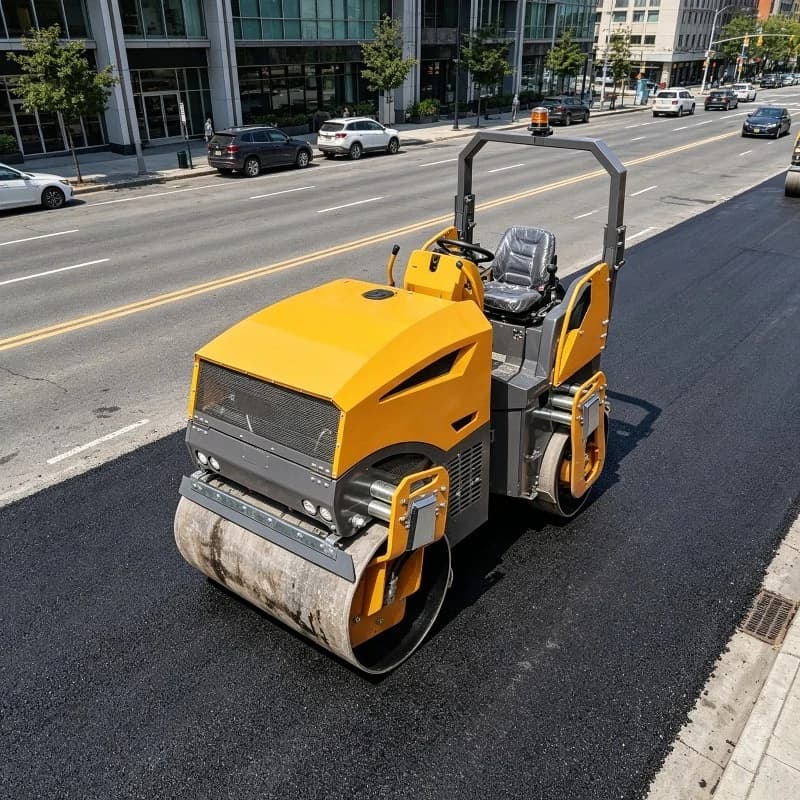 Heavy Duty Vibratory Double Drum Roller for High Speed Highway Sub-base and Road Foundation Compaction Customized