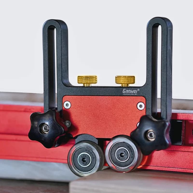 For Roller Guides Feather Loc Board Multi-purpose Clear-Cut Anti Rebound Safety Pushing Auxiliary Tool Adjustable Stock Guides