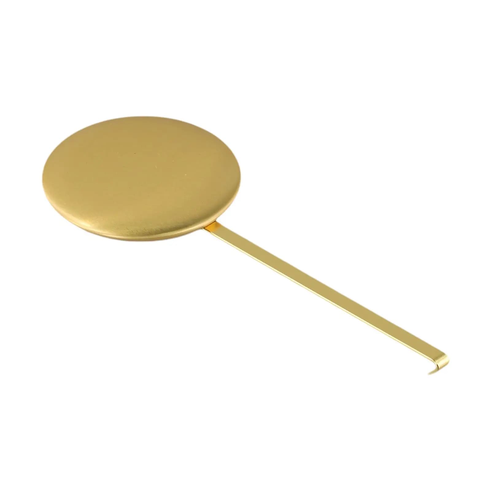 Custom Metal Golden Wall Clock for Interior Design, DIY Accessories for Wall Clock